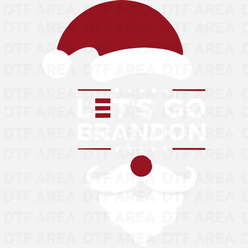 Let's Go Brandon Christmas Sweatshirt, Funny Biden Sweater DTF Transfer Ready To Press