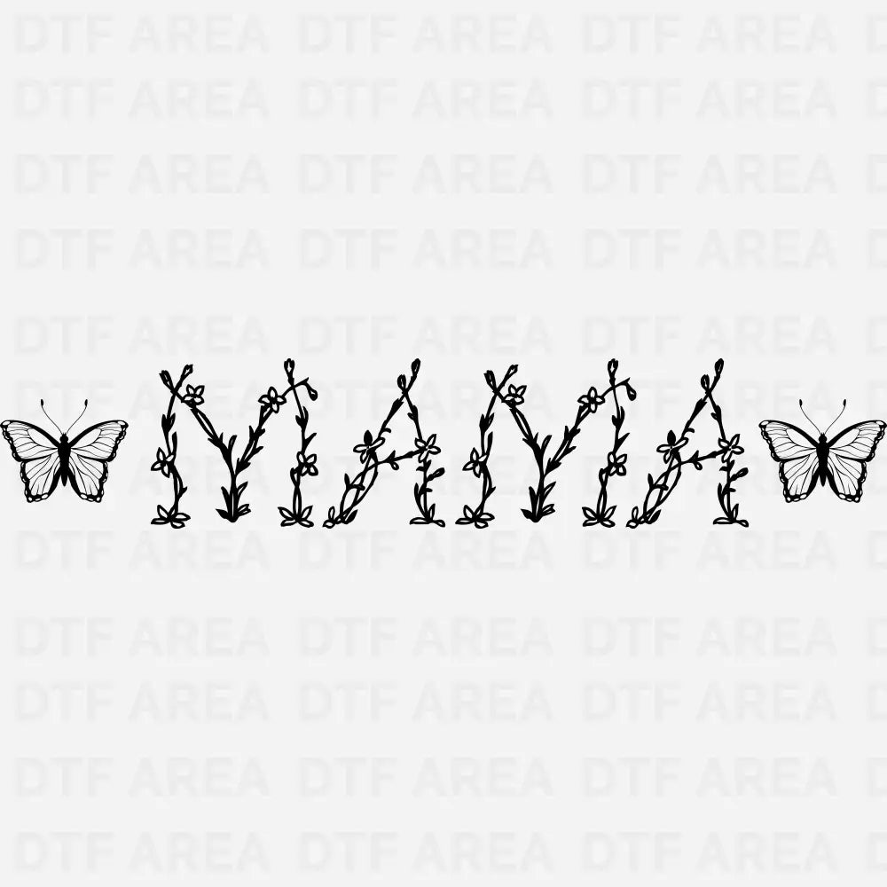 Simply Mama DTF Transfer Ready To Press