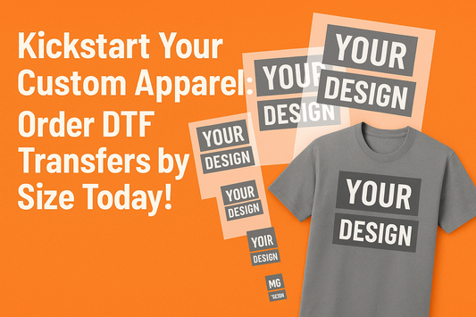 Unlock Unlimited Creativity with Custom DTF Transfers by Size