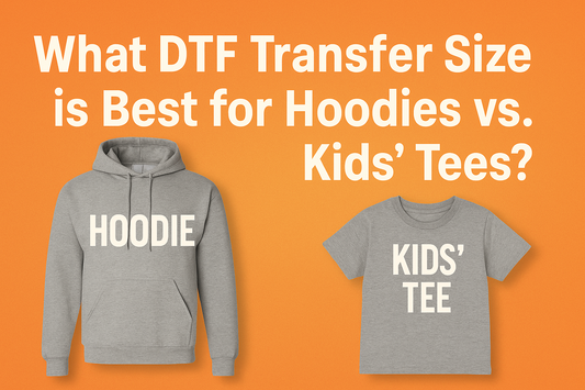 Choosing Your Champion: The Ultimate Guide to DTF Transfer Sizes for Hoodies vs. Kids' Tees