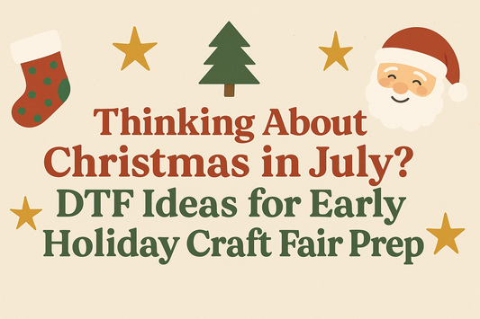 Unlock Early Holiday Success: Why "Christmas in July" is Your Craft Business's Secret Weapon with DTF Transfers