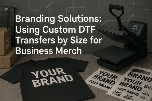 Revolutionizing Brand Merchandise: The Power of Custom DTF Transfers by Size