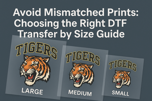 Avoid Mismatched Prints: Choosing the Right DTF Transfer by Size Guide