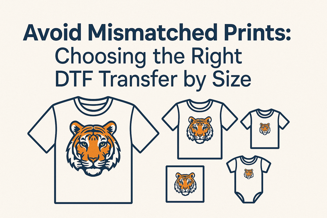 How to Master DTF Transfers: A Comprehensive Guide to Avoiding Mismatched Prints by Choosing the Right Size