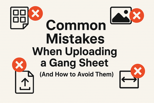 Avoiding Common Gang Sheet Upload Mistakes: Your Guide to Flawless DTF Transfers