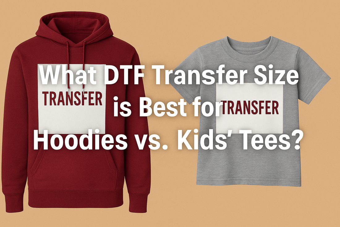 Optimal DTF Transfer Sizes for Hoodies and Kids' Tees: A Comprehensive Guide