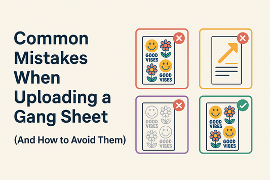Common Mistakes When Uploading a Gang Sheet (And How to Avoid Them)
