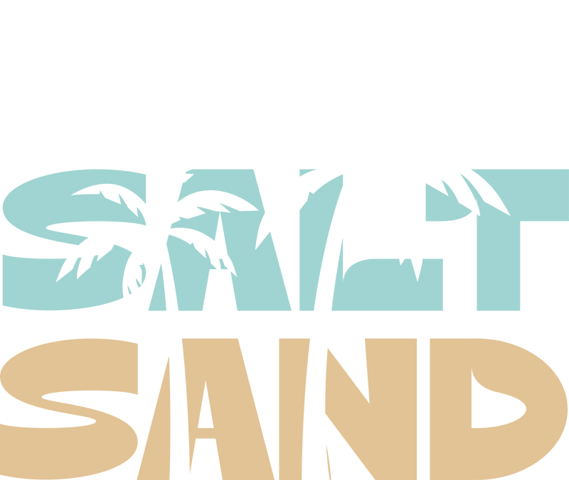 Sun Sand Salt Vacation Beach T-Shirt DTF Transfer Ready To Press