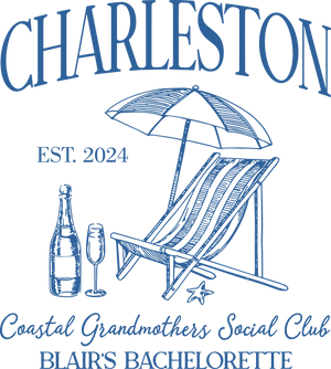 Charleston Bachelorette Party Tank Tops DTF Transfer Ready To Press