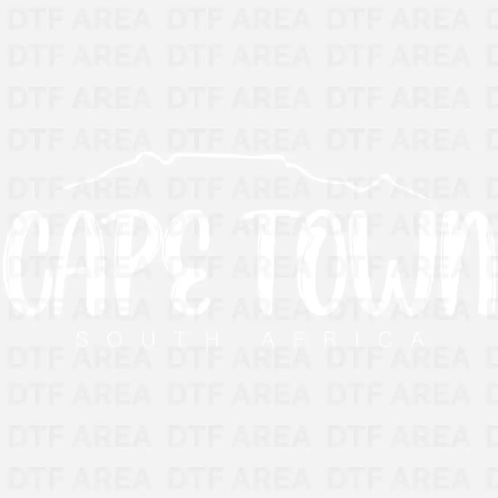 Cape Town South Africa Shirt, Mountain Shirt, Africa Gift, DTF Transfer Ready To Press