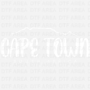 Cape Town South Africa Shirt, Mountain Shirt, Africa Gift, DTF Transfer Ready To Press