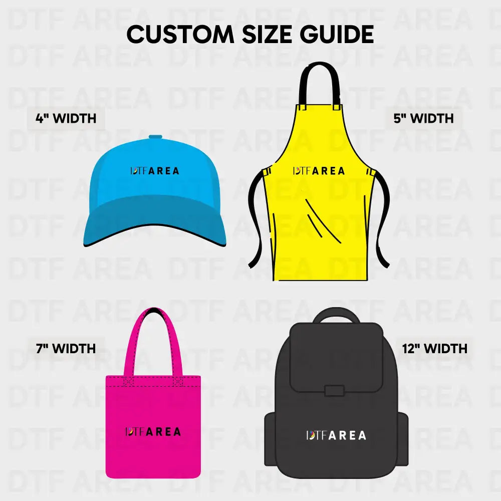 DTF Transfers by Size