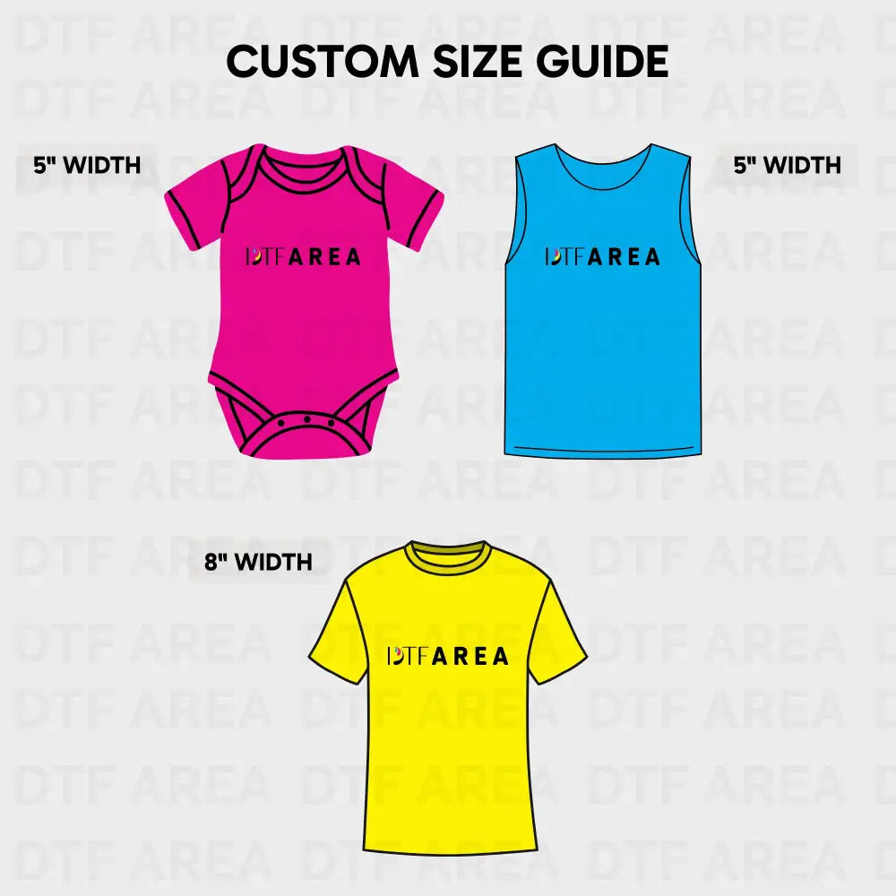 DTF Transfers by Size