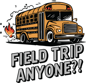 Field Trip Anyone Magic School Bus Shirt DTF Transfer Ready To Press