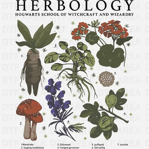 Herbology DTF Transfer Ready To Press