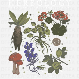 Herbology DTF Transfer Ready To Press
