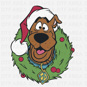 Scooby Doo Retro Christmas Shirt DTF Transfer Ready To Press