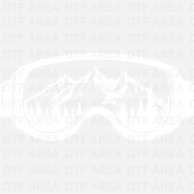 Snow Shirt, Skiing & Snowboarding Tee DTF Transfer Ready To Press